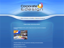 Tablet Screenshot of corporate-edesign.com